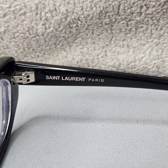 Saint Laurent Eyeglasses SL316 Betty 001 Black Oval Square 53-19-145 Frames Only - Picture 12 of 15
